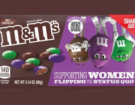 Nova embalagem de M&M’s